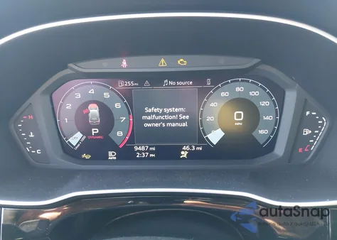 2025 Audi Q3 Premium 45 Tfsi S Line Quattro Tiptronic z USA, uszkodzony, nr VIN WA1DECF3XS1044651